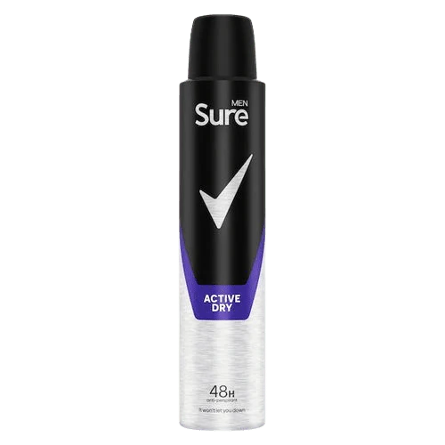 Sure Men Active Dry Anti-Perspirant Deodorant 200ml
